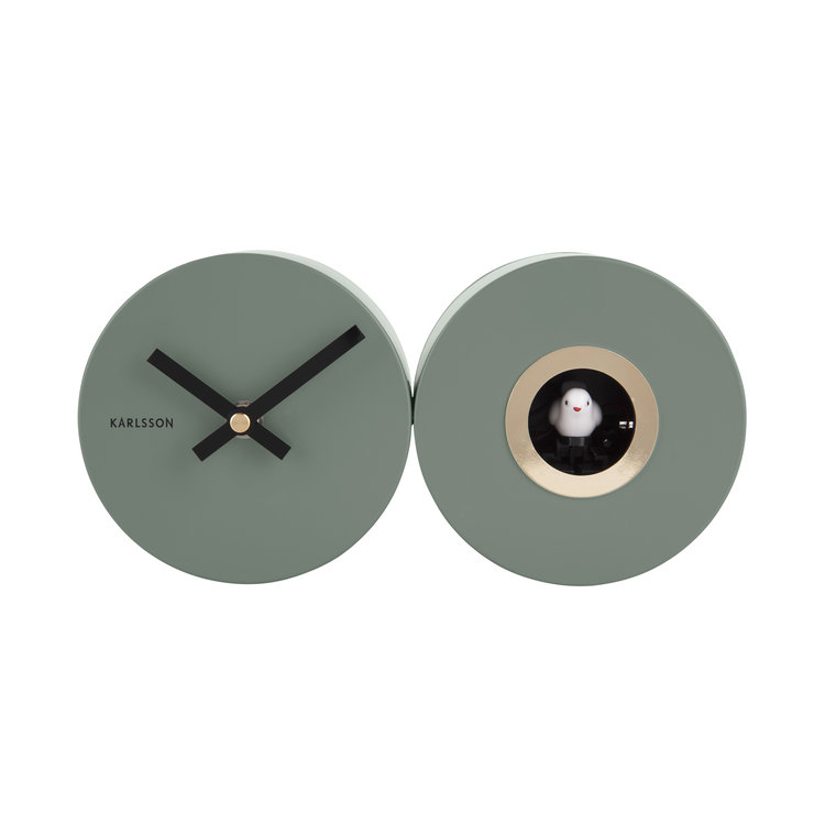 Present Time Karlsson wall clock duo cuckoo