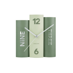 Present Time Karlsson book table clock