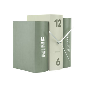 Present Time Karlsson book table clock