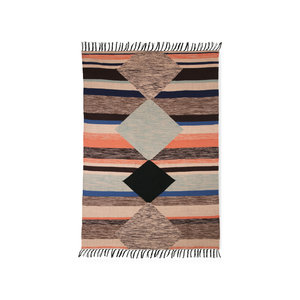 HKliving HKliving hand woven carpet indoor / outdoor multicolur (120x180)