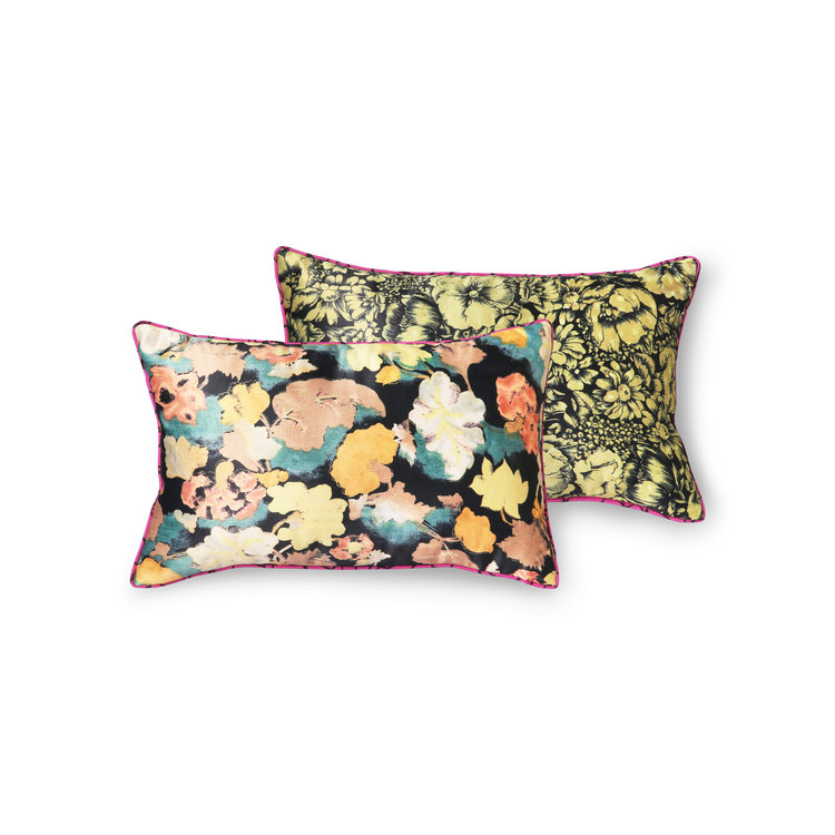 HKliving HKliving doris for HKliving printed satin pillow (40x25)