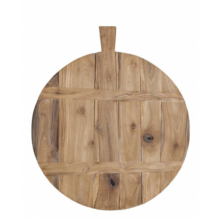 HKliving HKliving Cutting Board round wood Large