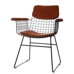 HKliving wire armchair comfort kit sand