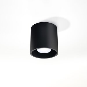 Sollux Lighting Ceiling lamp ORBIS 1 black