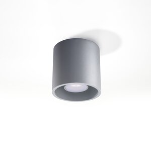 Sollux Lighting Ceiling lamp ORBIS 1 grey