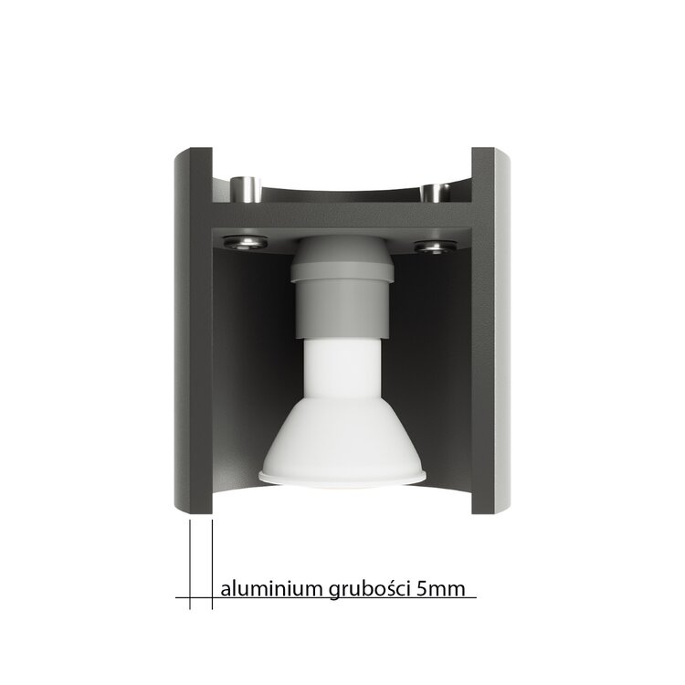 Sollux Lighting Ceiling lamp ORBIS 1 grey