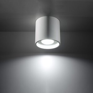 Sollux Lighting Ceiling lamp ORBIS 1 white