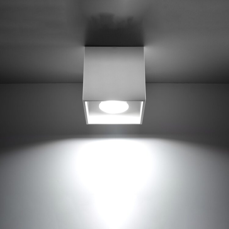 Sollux Lighting Ceiling lamp QUAD 1 white