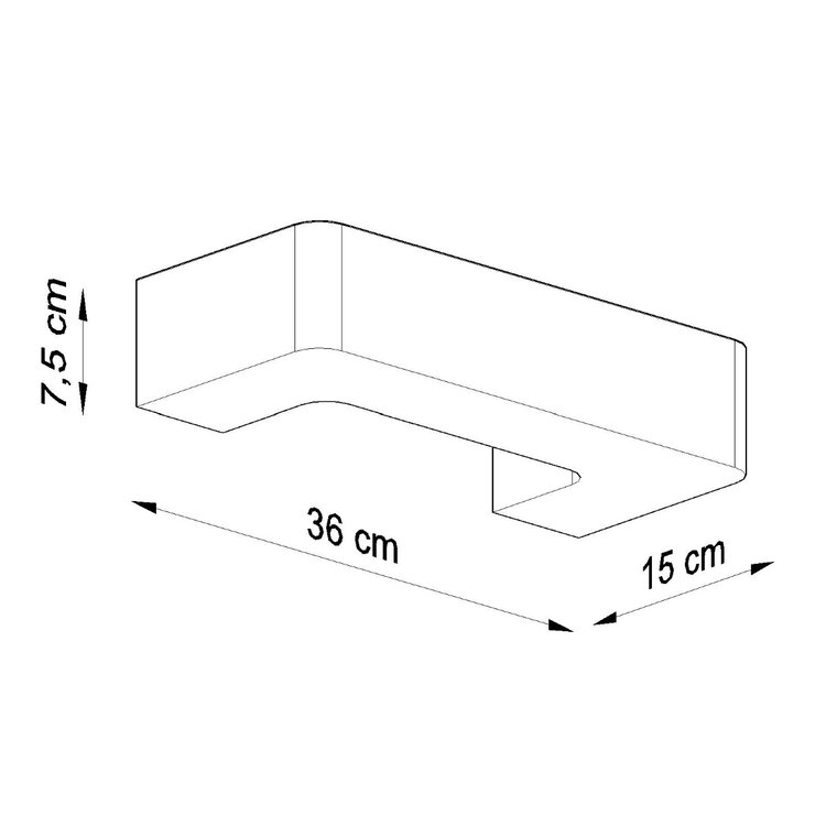 Sollux Lighting Wandleuchte Keramik MAGNET