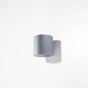 Sollux Lighting Wall lamp ORBIS 1 grey