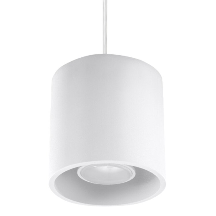 Sollux Lighting Pendant lamp ORBIS 1 white
