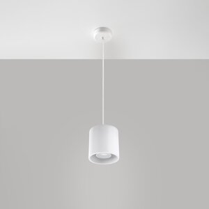Sollux Lighting Pendant lamp ORBIS 1 white