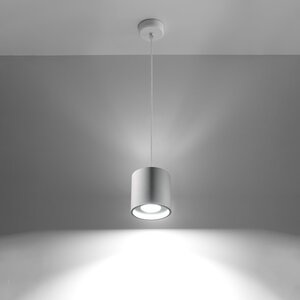 Sollux Lighting Hanglamp ORBIS 1 wit