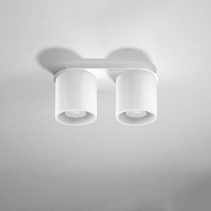 Sollux Lighting Ceiling lamp ORBIS 2 white