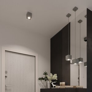 Sollux Lighting Wall lamp QUAD 1 grey