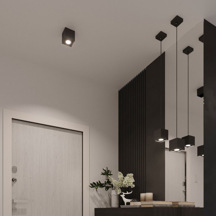 Sollux Lighting Plafondlamp QUAD 2 zwart