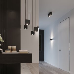 Sollux Lighting Plafondlamp QUAD 2 zwart