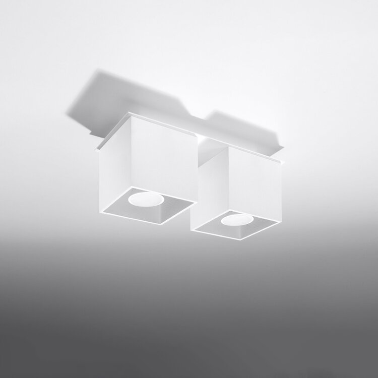 Sollux Lighting Plafondlamp QUAD 2 wit