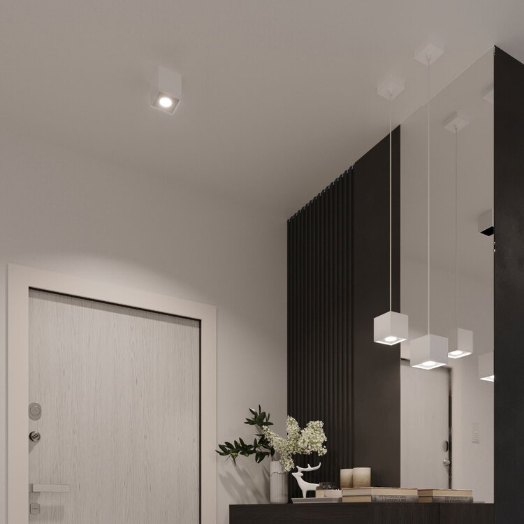 Sollux Lighting Deckenleuchte QUAD 2 weiß