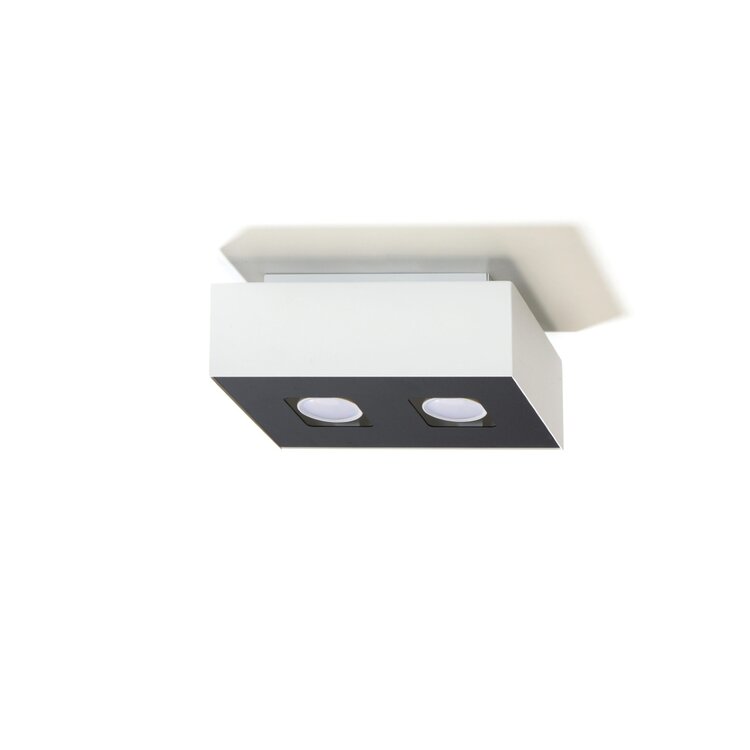Sollux Lighting Plafondlamp MONO 2 wit