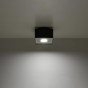 Sollux Lighting Plafondlamp MONO 1 zwart