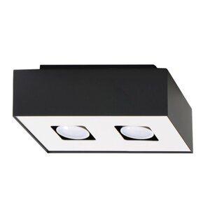 Sollux Lighting Ceiling lamp MONO 2 black