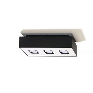 Sollux Lighting Plafondlamp MONO 3 zwart