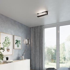 Sollux Lighting Plafondlamp FENIKS 2 wengé