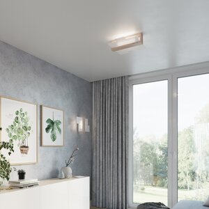 Sollux Lighting Plafondlamp FENIKS 2 naturel hout