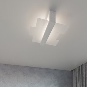 Sollux Lighting Plafondlamp FENIKS 2 wit