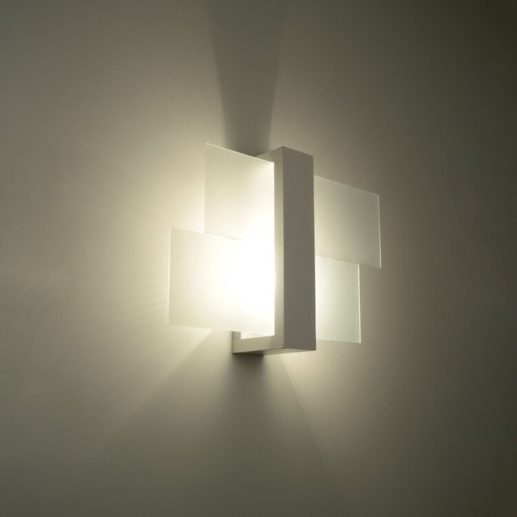 Sollux Lighting Wandleuchte FENIKS 1 weiß