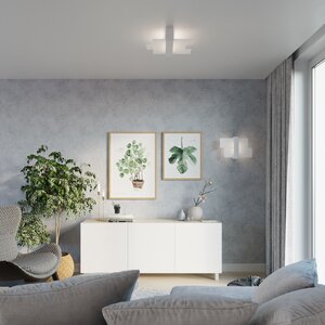 Sollux Lighting Wall lamp FENIKS 1 white
