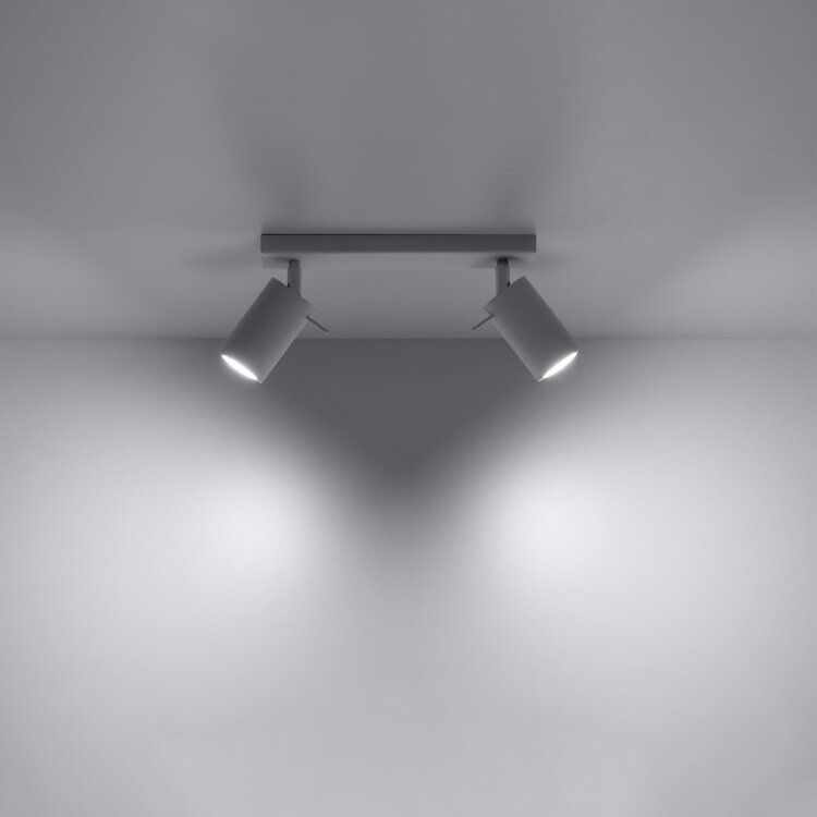 Sollux Lighting Plafondlamp RING 2 wit