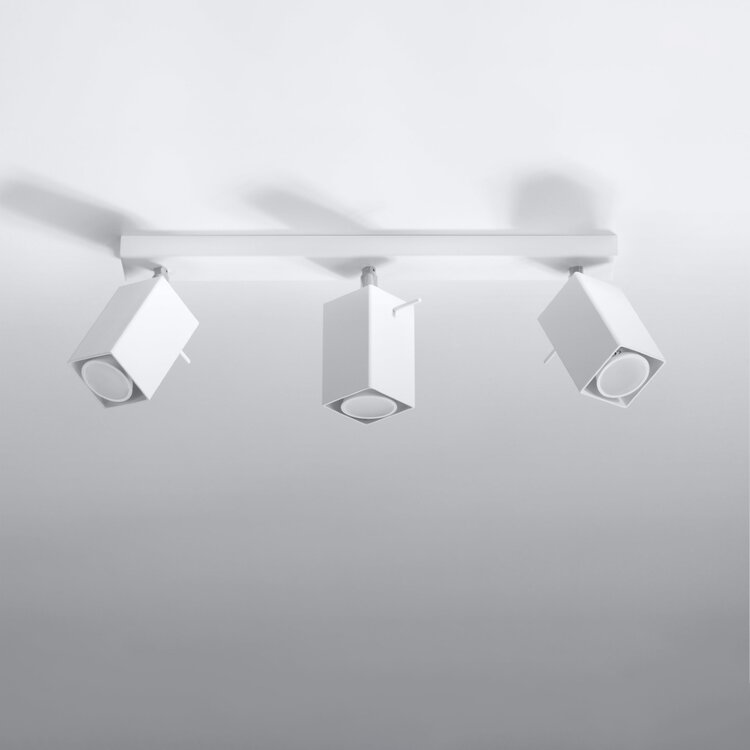 Sollux Lighting Deckenleuchte MERIDA 3 weiß
