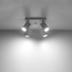 Sollux Lighting Deckenleuchte MERIDA 4 weiß