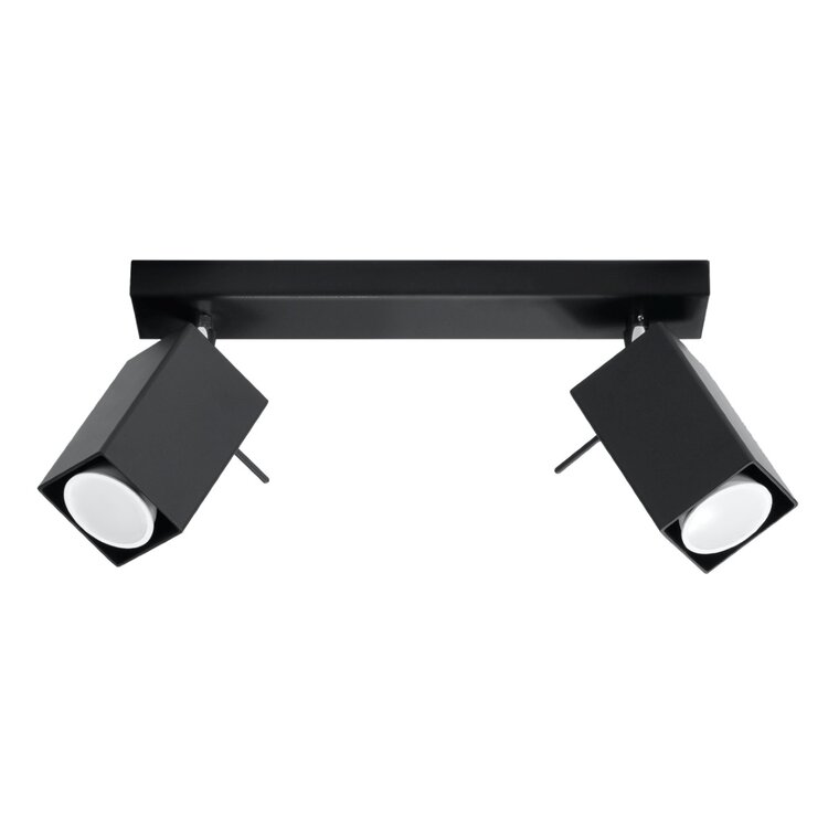 Sollux Lighting Deckenleuchte MERIDA 2 schwarz