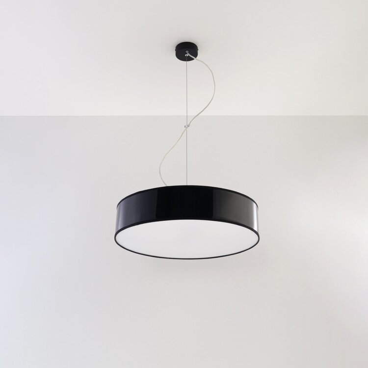 Sollux Lighting Hanglamp ARENA 45 zwart