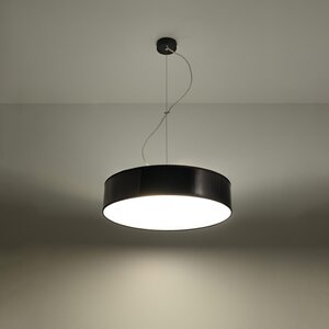Sollux Lighting Pendant lamp ARENA 45 black