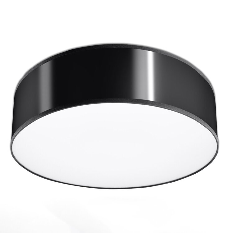 Sollux Lighting Plafondlamp ARENA 35 zwart