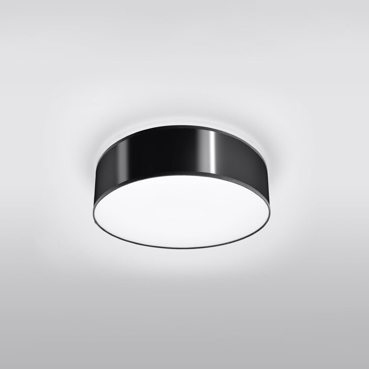 Sollux Lighting Plafondlamp ARENA 35 zwart