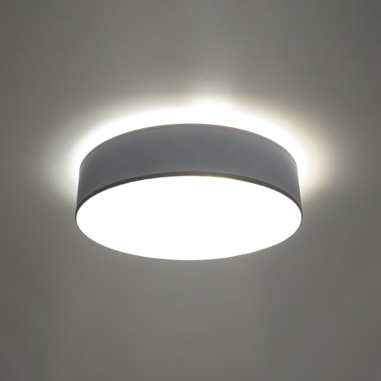 Sollux Lighting Plafondlamp ARENA 45 grijs