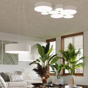 Sollux Lighting Ceiling lamp ARENA 45 white