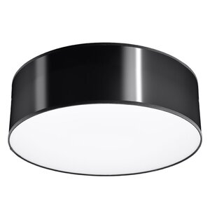 Sollux Lighting Plafondlamp ARENA zwart