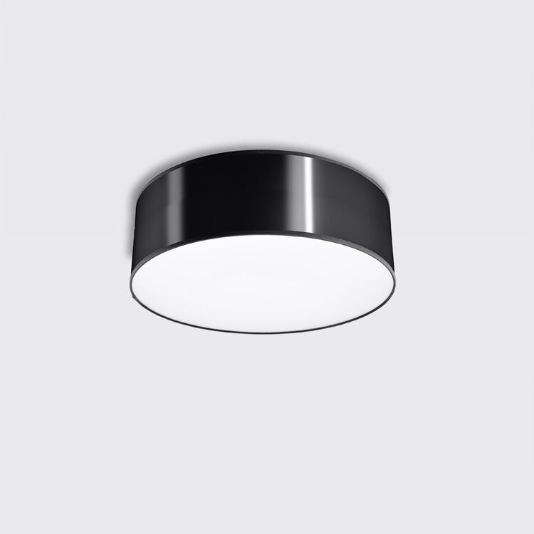 Sollux Lighting Plafondlamp ARENA zwart