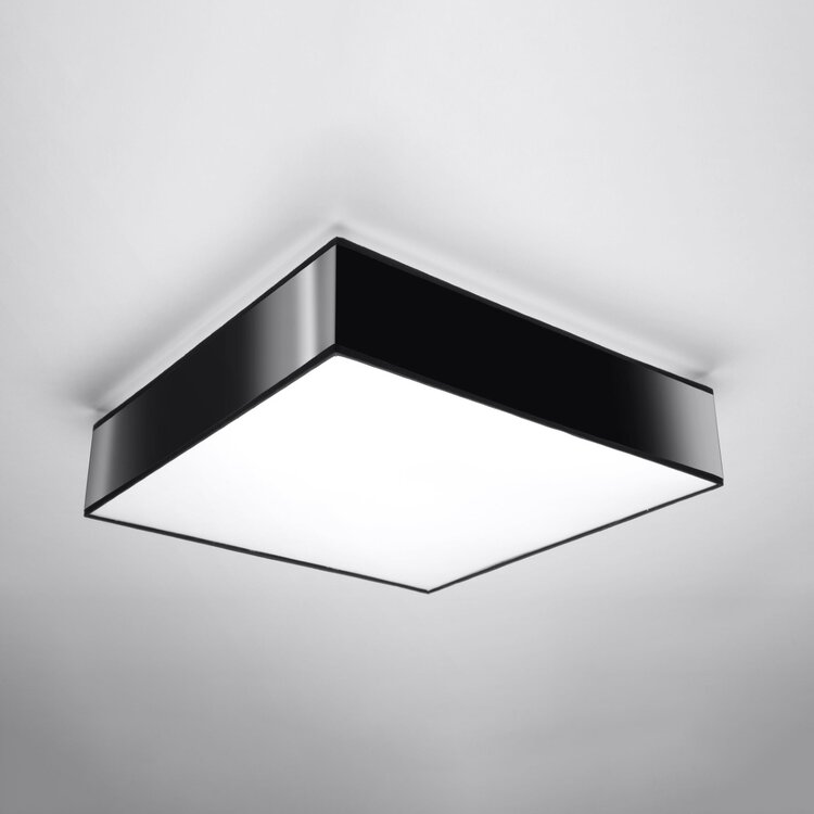 Sollux Lighting Ceiling lamp HORUS 45 black