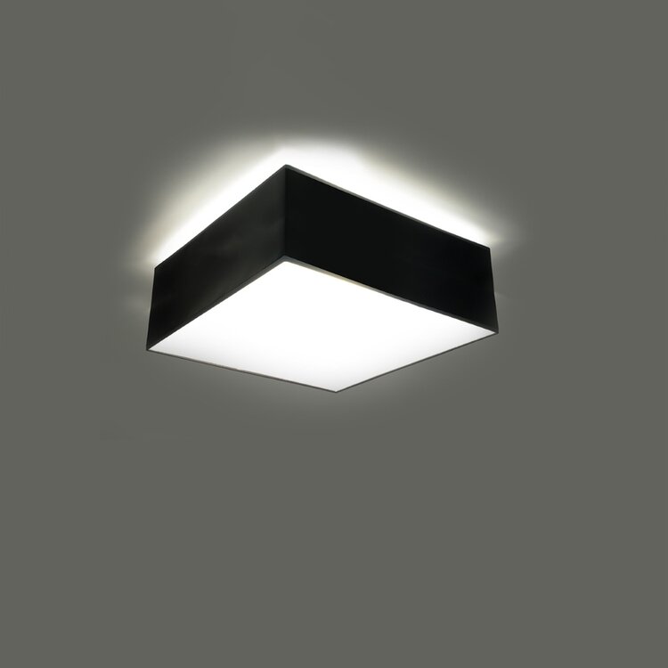 Sollux Lighting Plafondlamp HORUS zwart