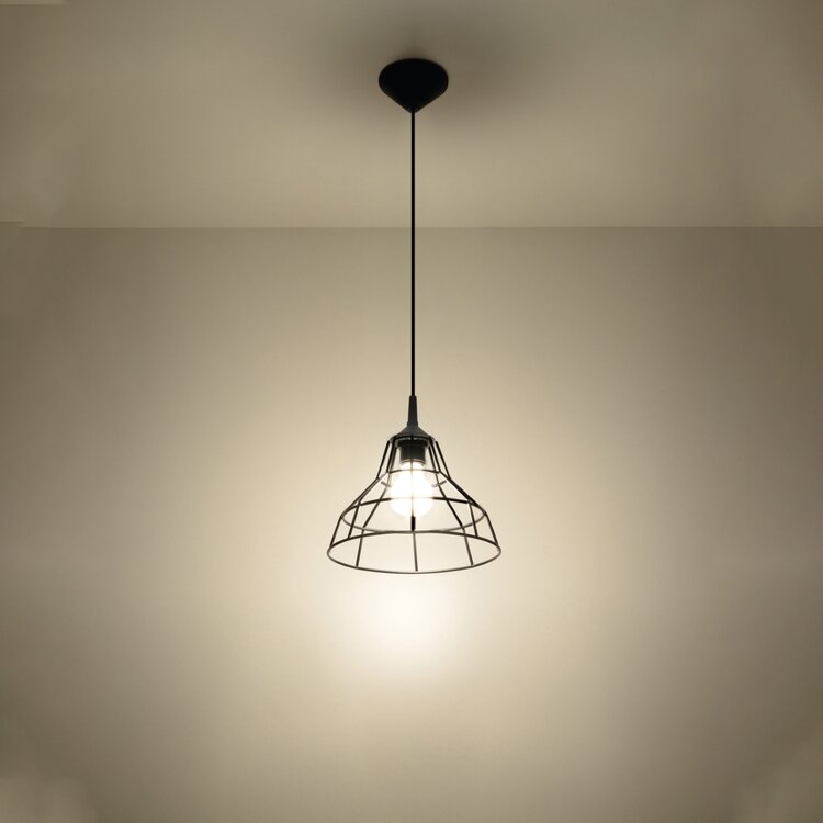 Sollux Lighting Pendant lamp ANATA black