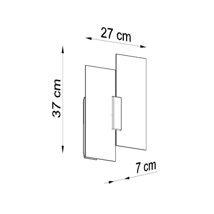 Sollux Lighting Wandleuchte FABIANO