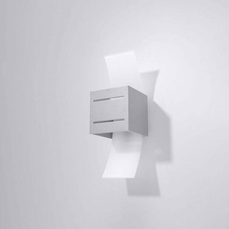 Sollux Lighting Wandlamp LORETO grijs