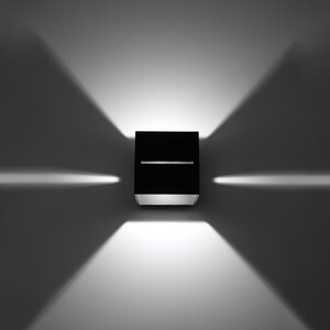 Sollux Lighting Wall lamp LOBO black